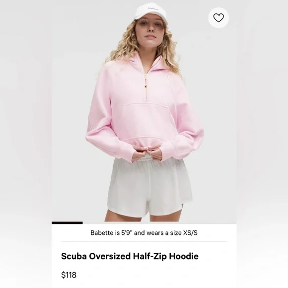 Lululemon Scuba Oversized Half Zip - Picture 5 of 7